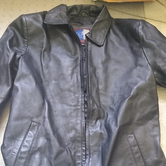 lobi lobi Jackets & Blazers - Black Leather Jacket SZ 2XL